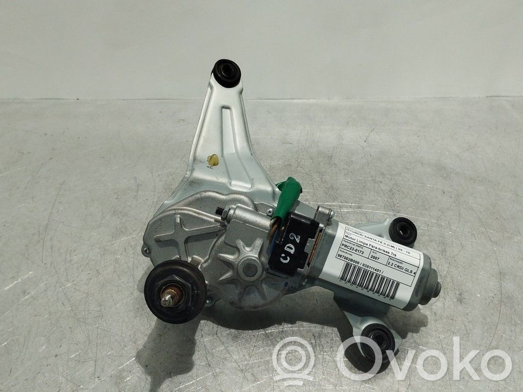 Wischermotor Heckscheibe   987002B000,035111451