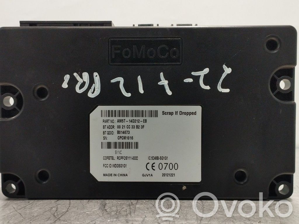 Bluetooth Modul Steuergerät   AM5T14D212EB
