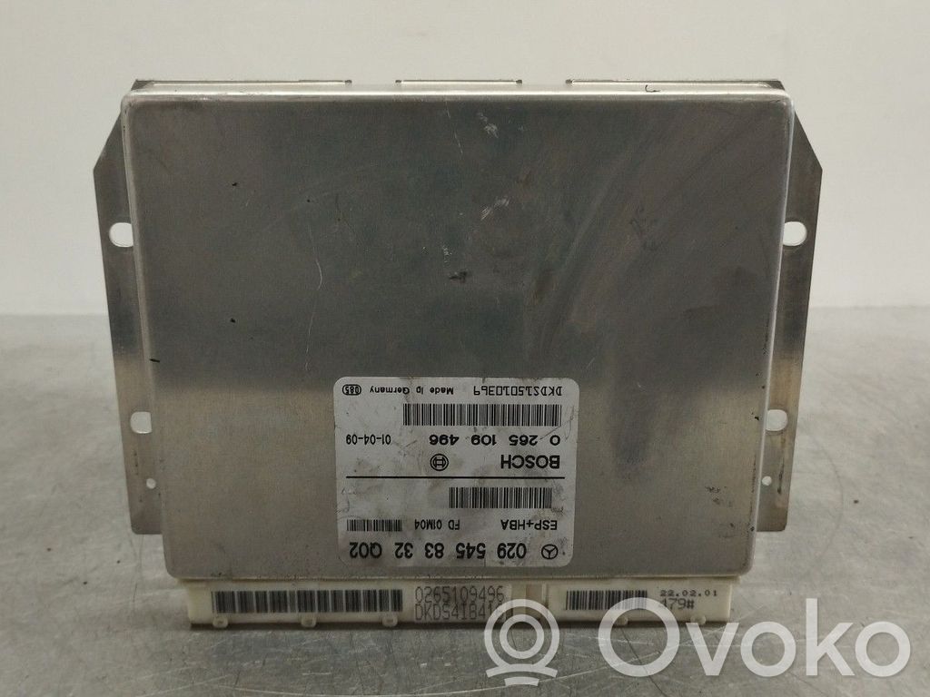 Mercedes-Benz A W168 Unitate/modul control ABS 