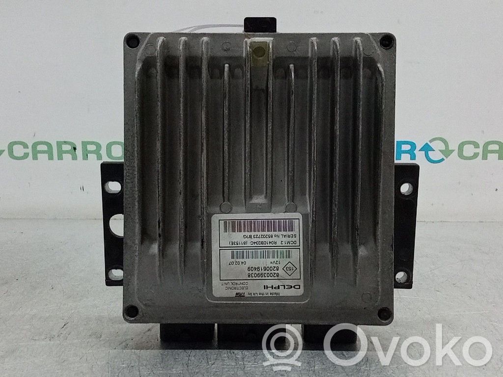 Unidad de control/módulo del motor   8200399038,8200619409,DCM12,R0410B034C
