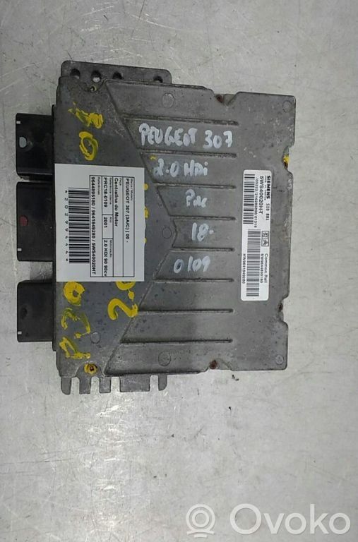 Engine control unit/module   9644895180,5WS40020HT,9641849280,SID801