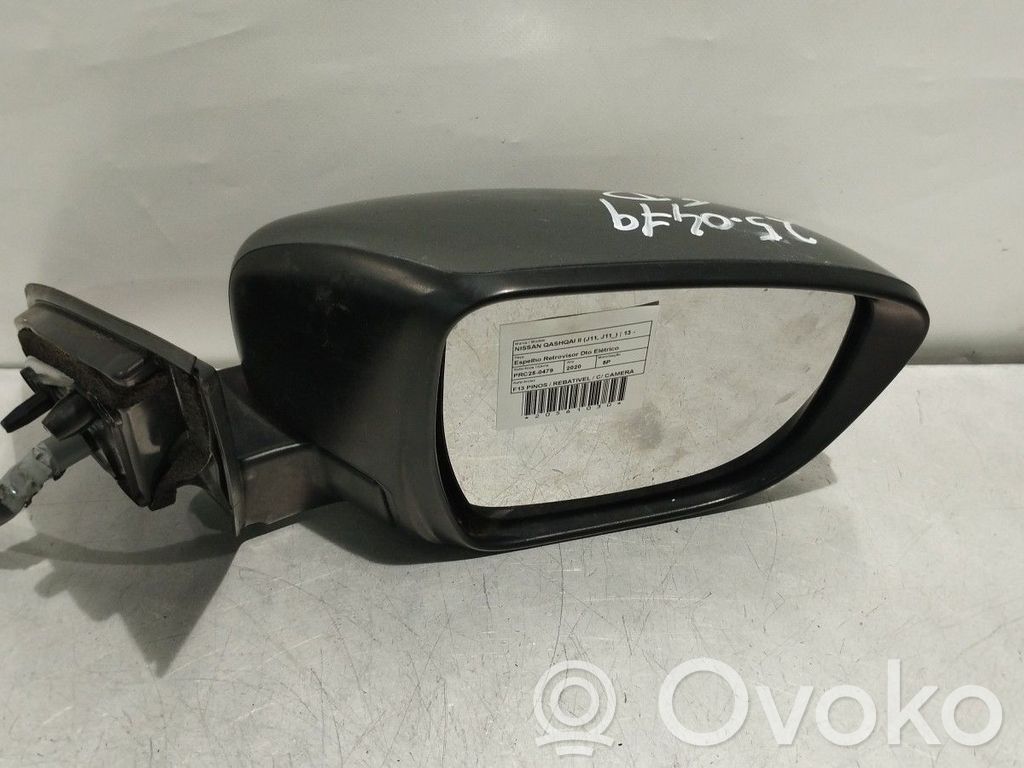 Nissan Qashqai Specchietto retrovisore elettrico portiera anteriore 