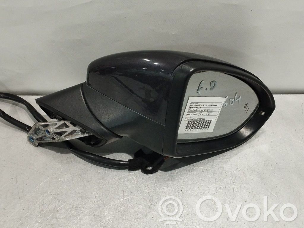 Volkswagen Golf Sportsvan Specchietto retrovisore elettrico portiera anteriore 