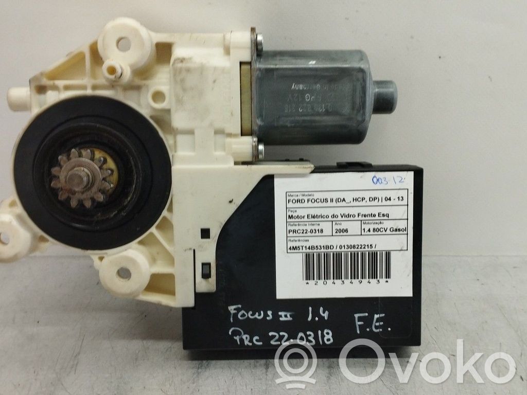 Motor del regulador de la ventanilla de la puerta delantera   4M5T14B531BD,0130822215,961405110