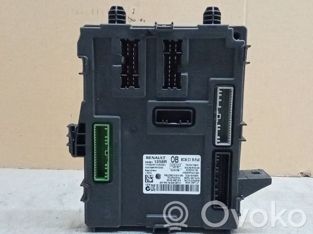 SAM vadības bloks   284B11258R,A2C9987670200,BCMC1