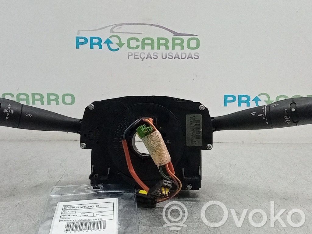 Citroen C3 Innesco anello di contatto dell’airbag (anello SRS) 