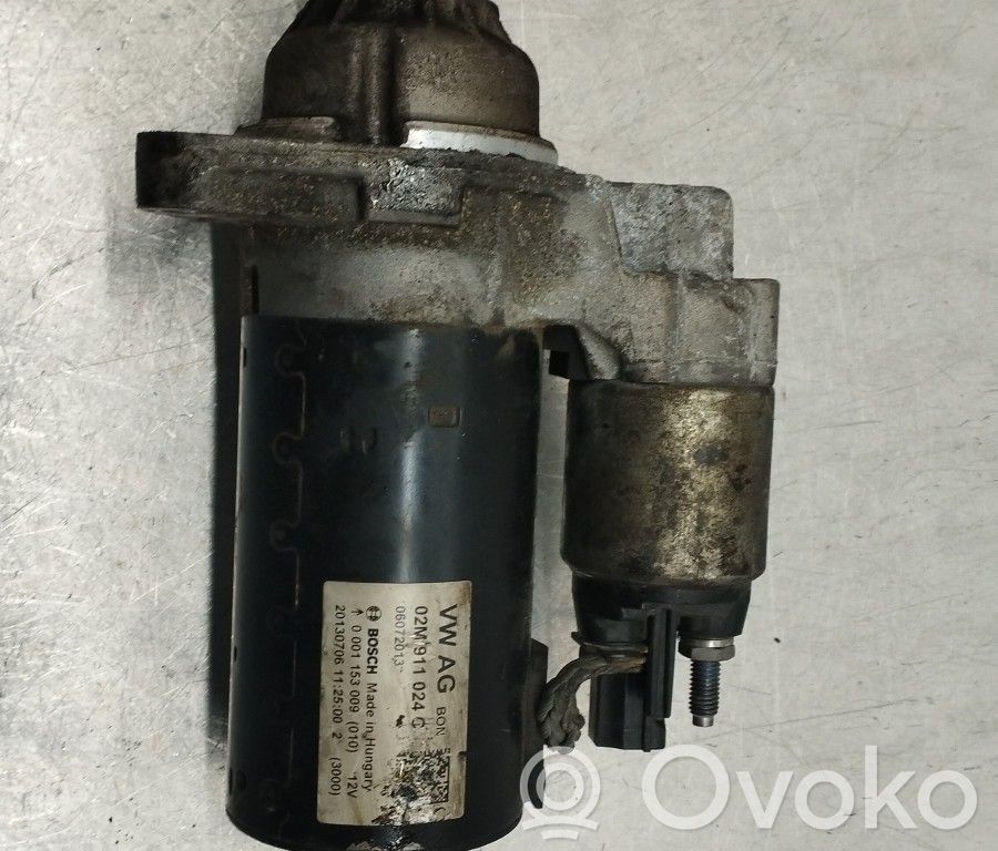 Motor de arranque   02M911024C,0001153009