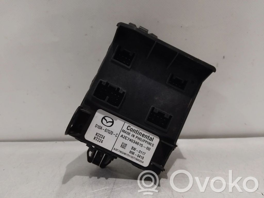 Otras unidades de control/módulos   D10A675Z0C,A2C74034615