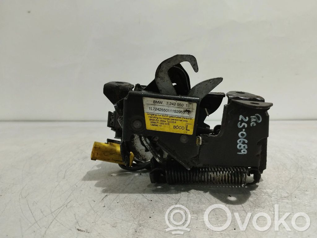 Engine bonnet/hood lock/latch loop/hook   7242550,ESQUERDO