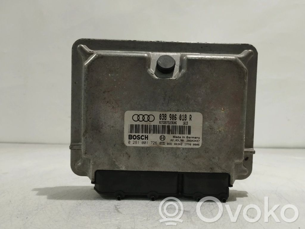 Unidad de control/módulo del motor   038906018R,0281001726