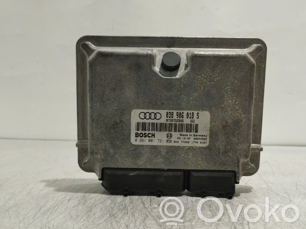 Moottorin ohjainlaite/moduuli   038906018S,0281001721