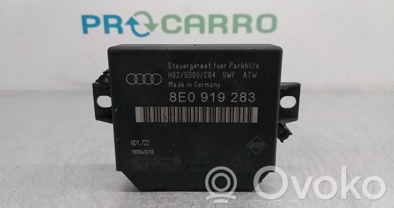 Audi A6 Allroad C5 Pantalla de visualización del sensor de aparcamiento PDC 