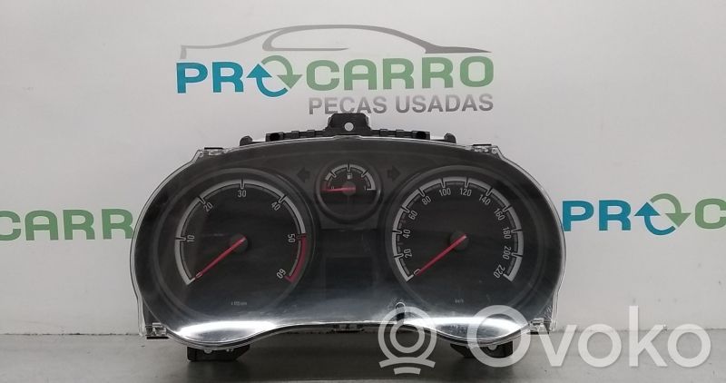 Opel Corsa D Tachimetro (quadro strumenti) 