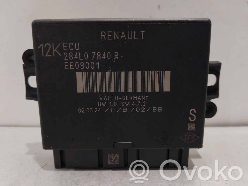 Renault Espace VI Écran d'affichage capteur de stationnement PDC 