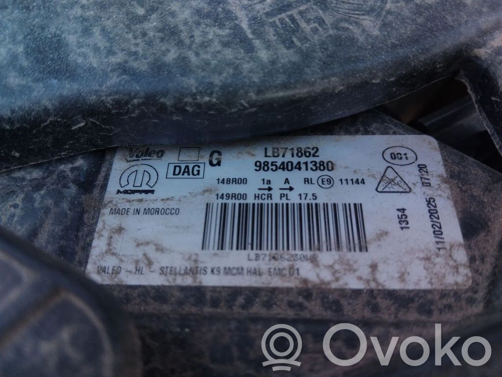 Opel Combo E Headlight/headlamp 