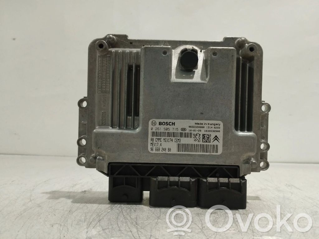 Peugeot 308cc Engine control unit/module 