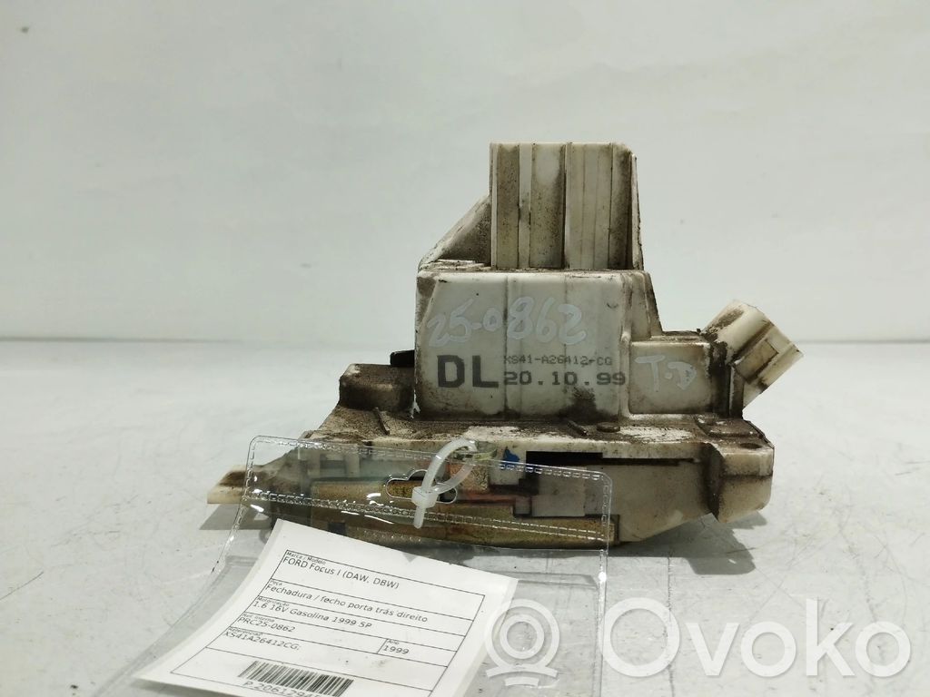 Zamek drzwi tylnych   XS41A26412CG