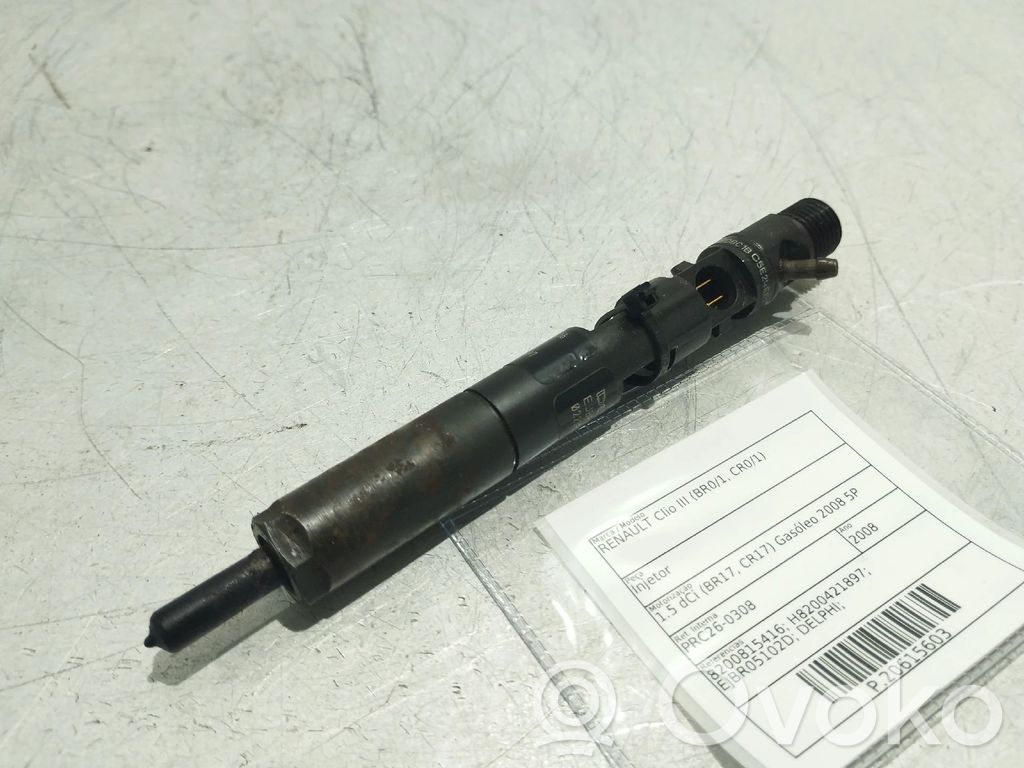 Inyector de combustible   8200815416,DELPHI,EJBR05102D,H8200421897
