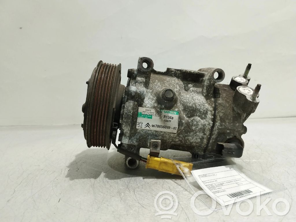 Citroen C3 Ilmastointilaitteen kompressorin pumppu (A/C) 