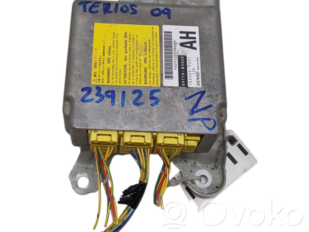 Daihatsu Terios Unitate/modul de comandă airbaguri 