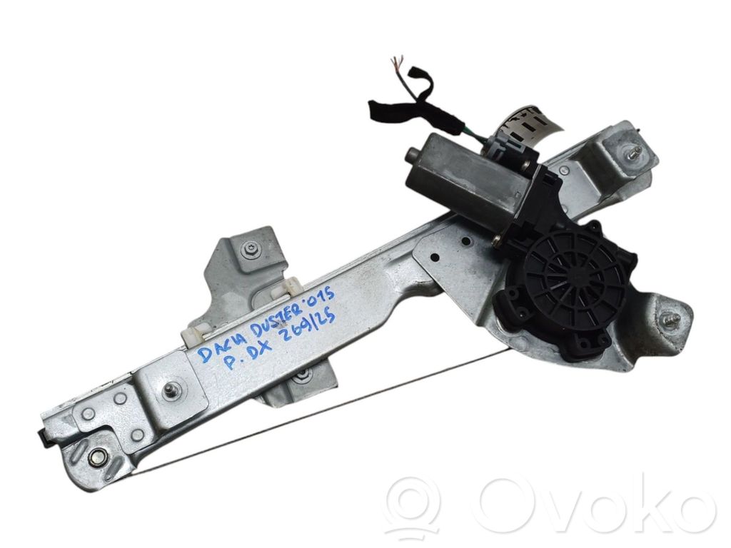 Dacia Duster Rear door window regulator with motor 