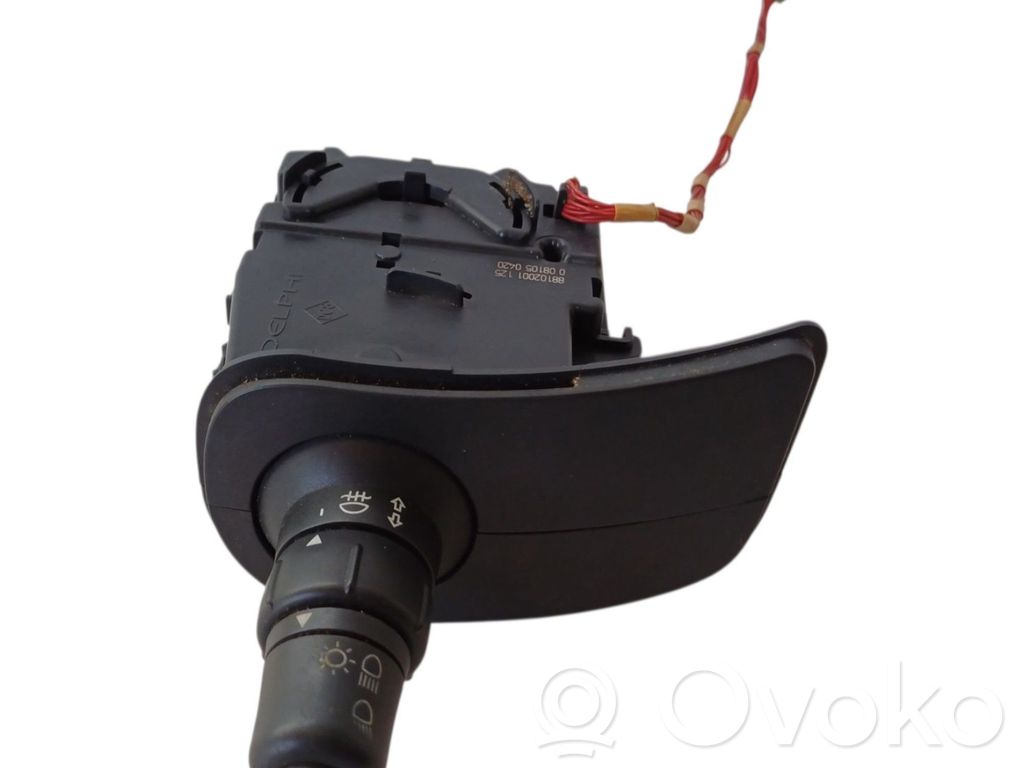 Commodo, commande essuie-glace/phare   8201590638,8201590638,D4FD7