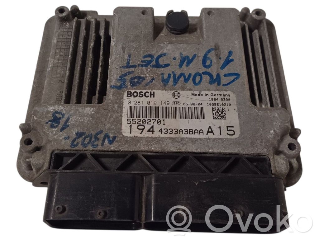 Fiat Croma Engine control unit/module 