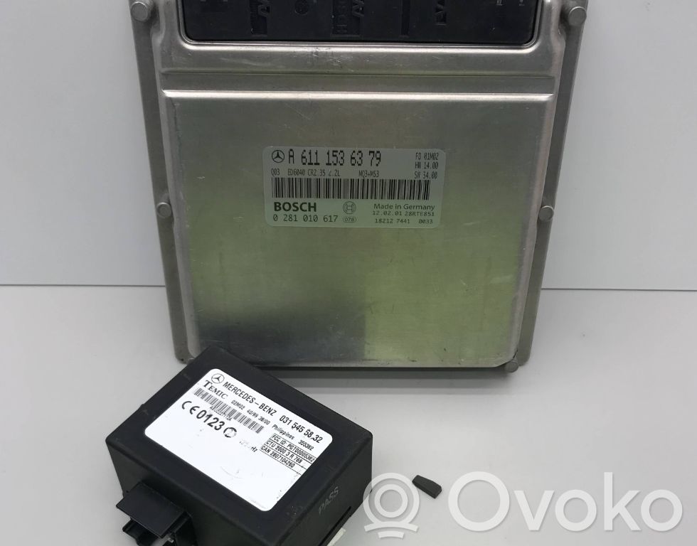 Mercedes-Benz Sprinter W901 W902 W903 W904 Sterownik / Moduł ECU 