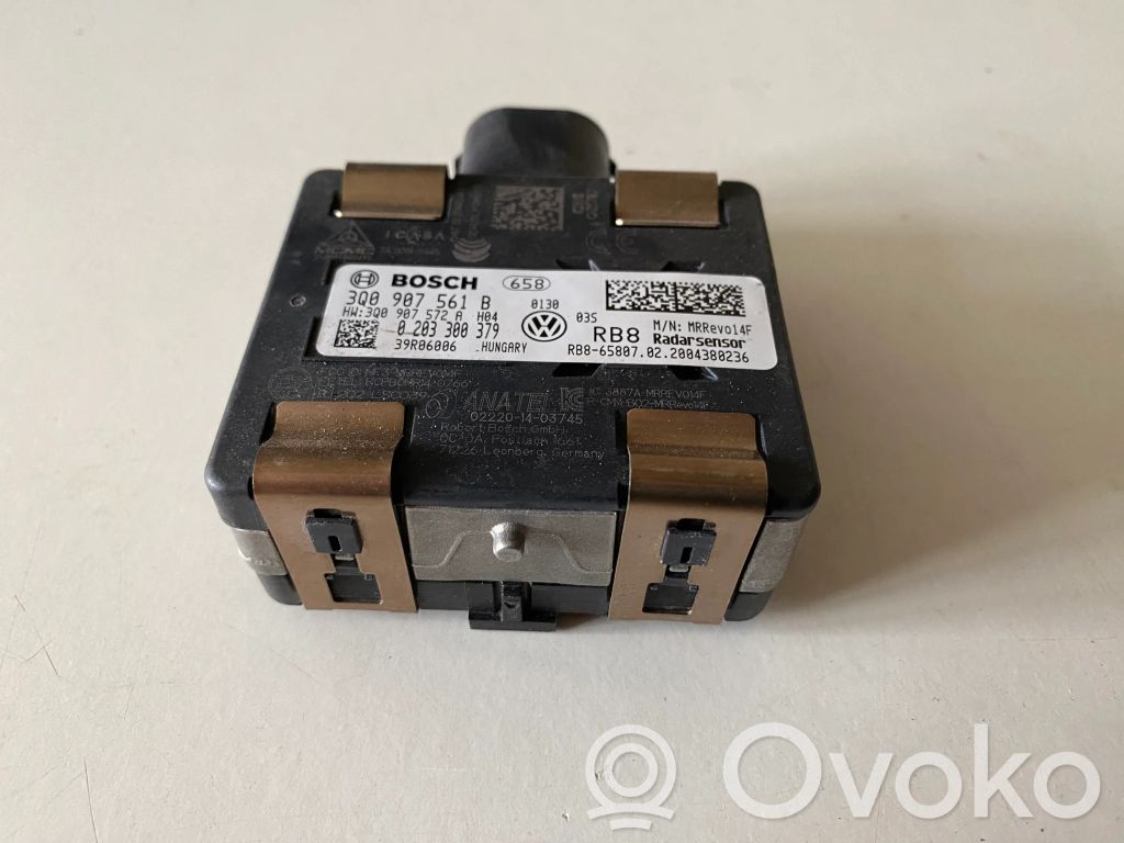 Volkswagen PASSAT B8 Sensor de radar Distronic 