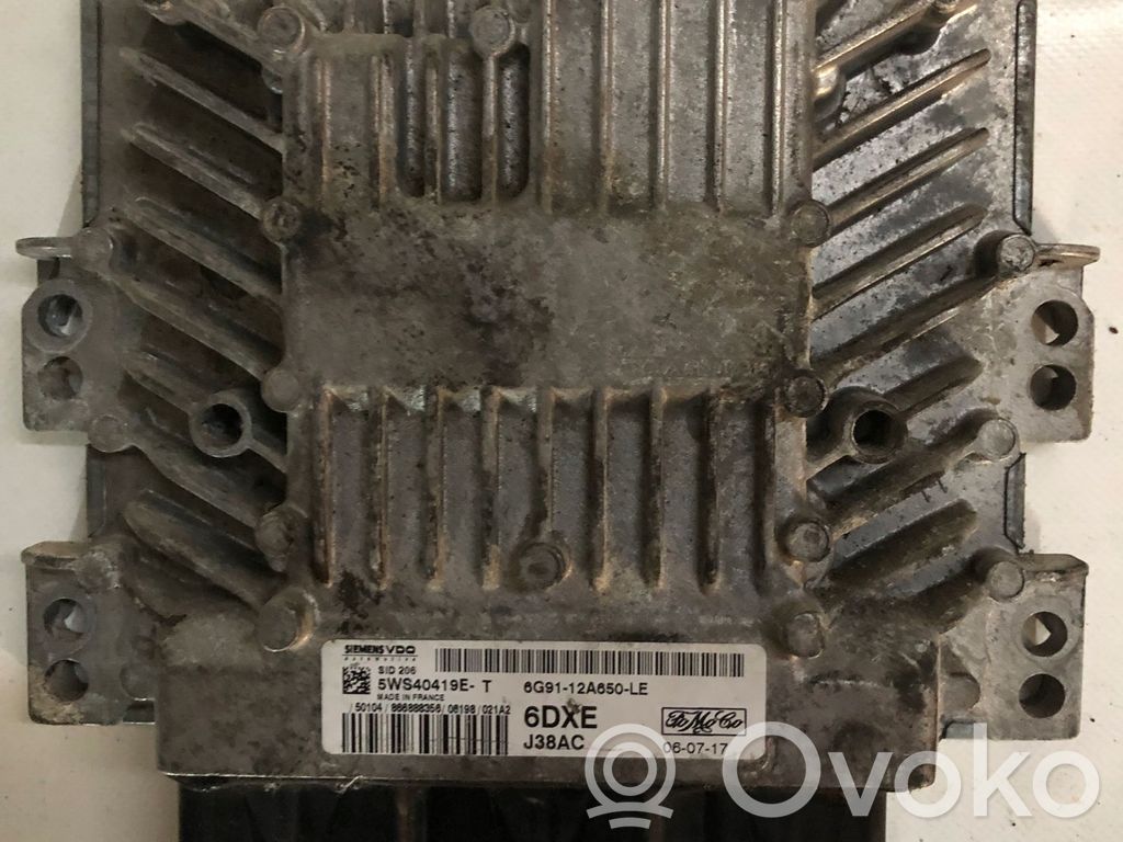 Variklio valdymo blokas   12A650,6G9112A650LE