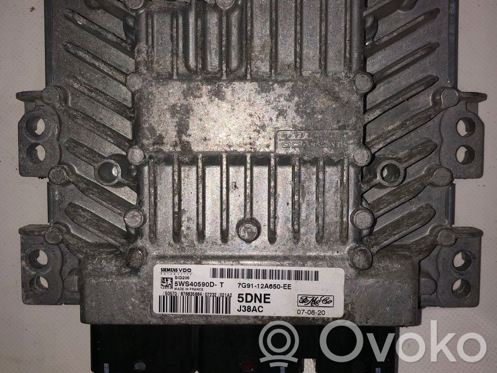 Dzinēja vadības bloks   12A650,5WS40590DT