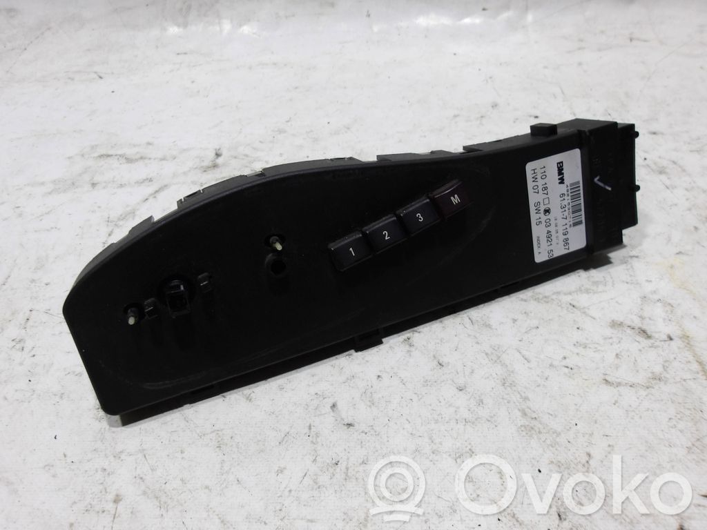 Seat control switch   7119867