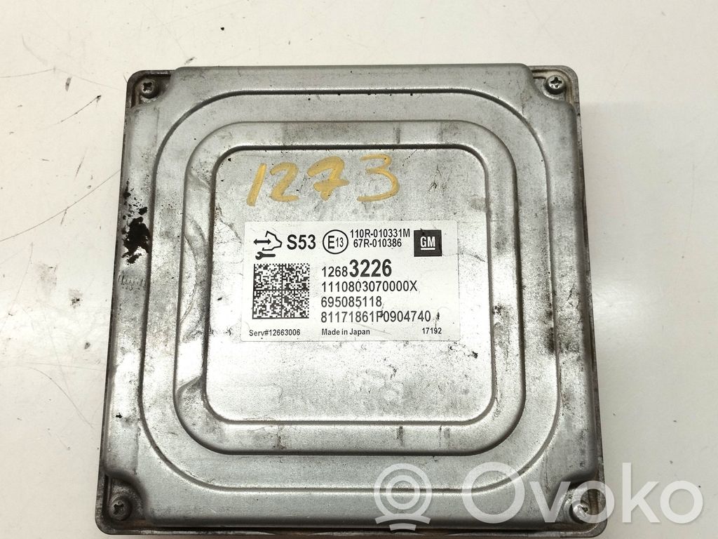 Opel Corsa E Motorsteuergerät ECU 