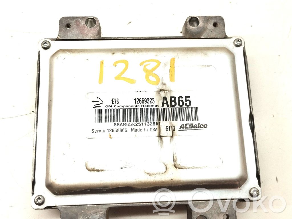 Komputer / Sterownik ECU silnika   12669323AB65