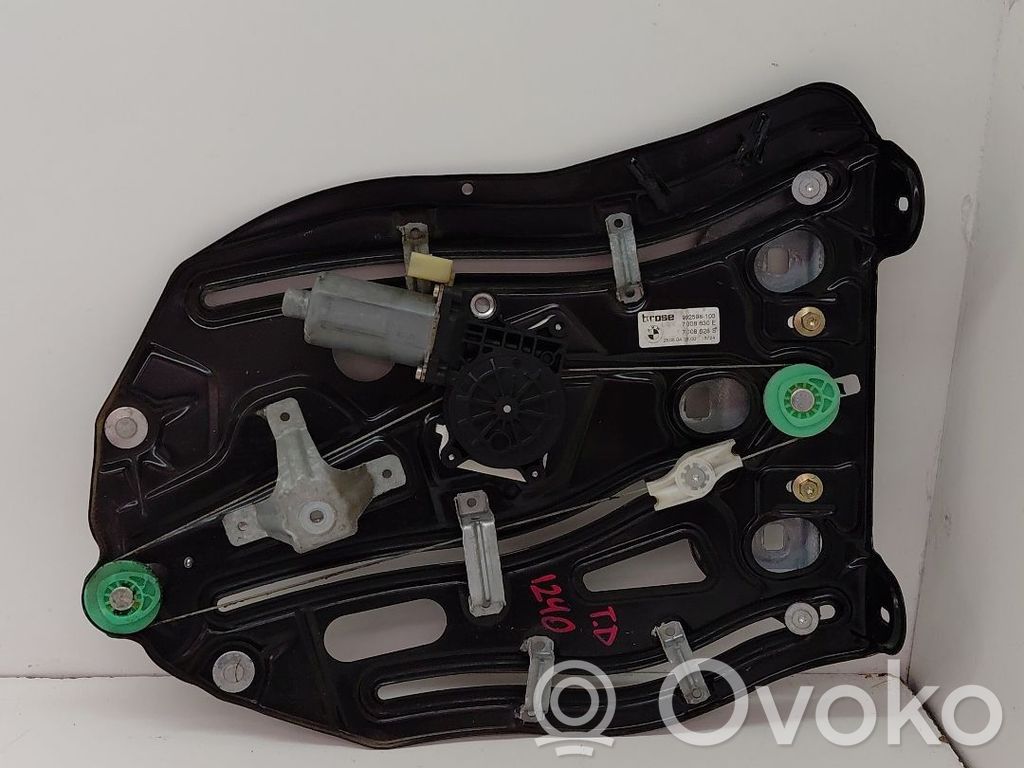 BMW 6 E63 E64 Mécanisme lève-vitre de porte arrière avec moteur 