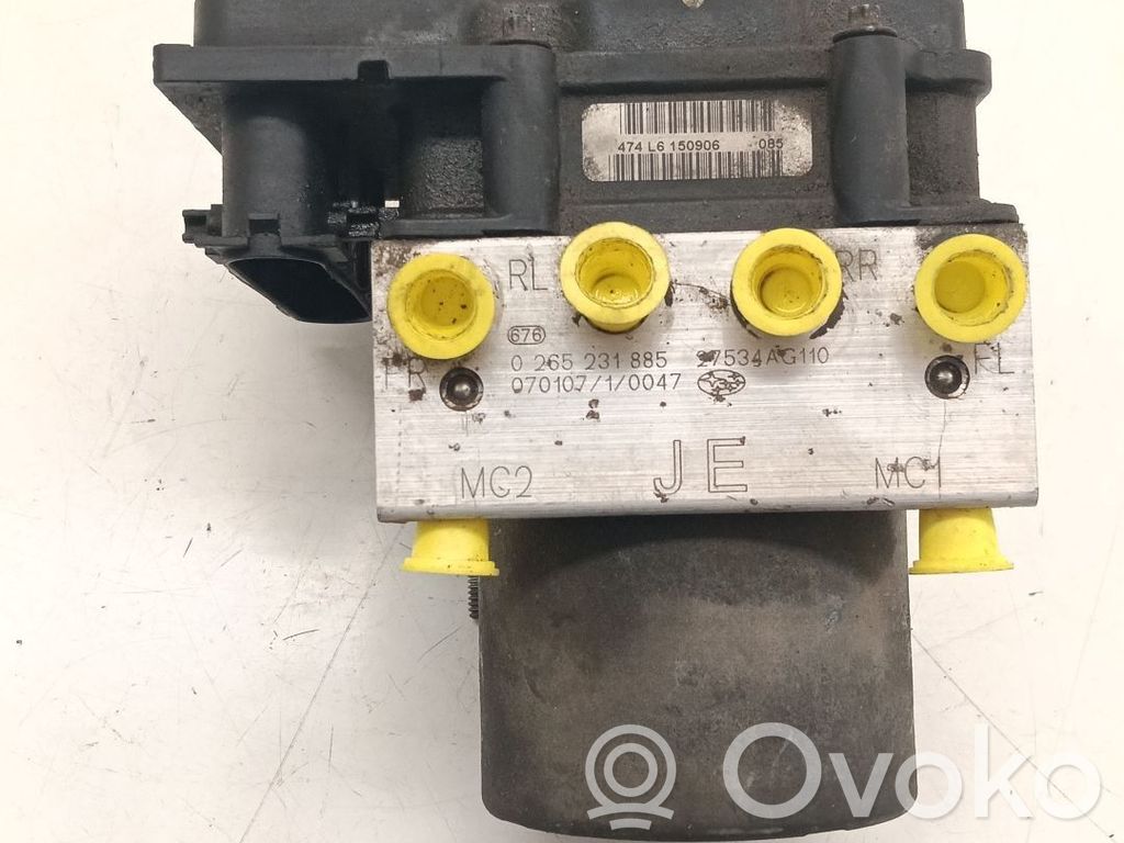 Bomba de ABS   27534AG110,0265231885