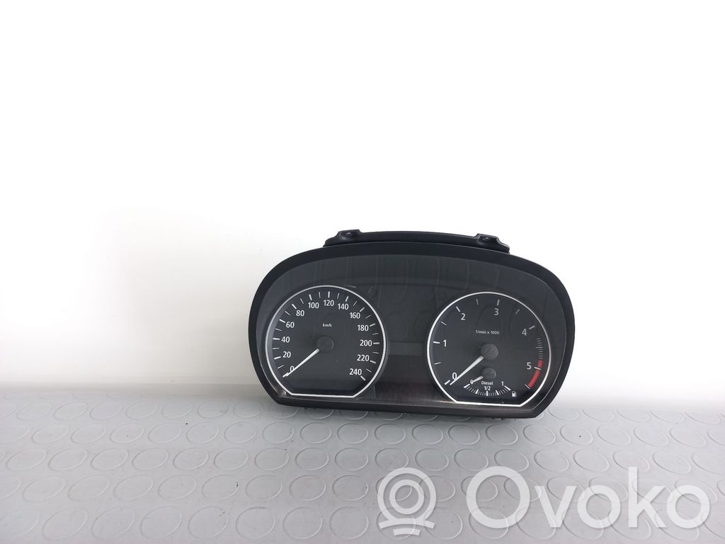 BMW 1 E81 E87 Speedometer (instrument cluster) 