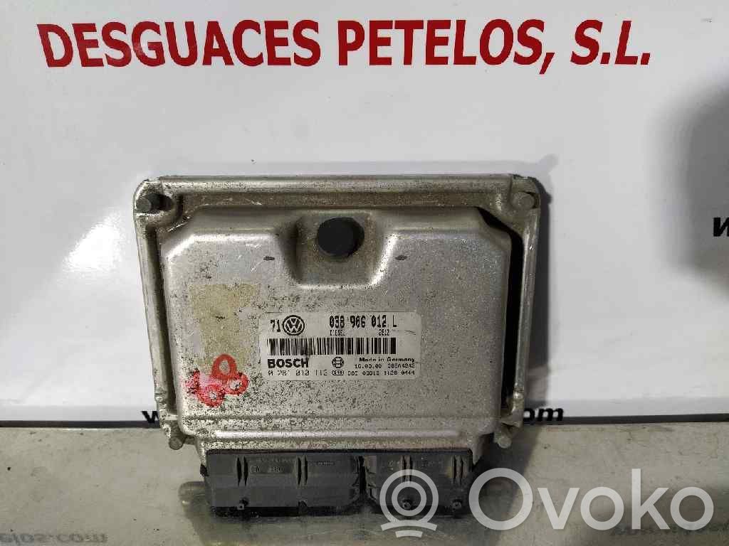 Engine control unit/module   038906012L