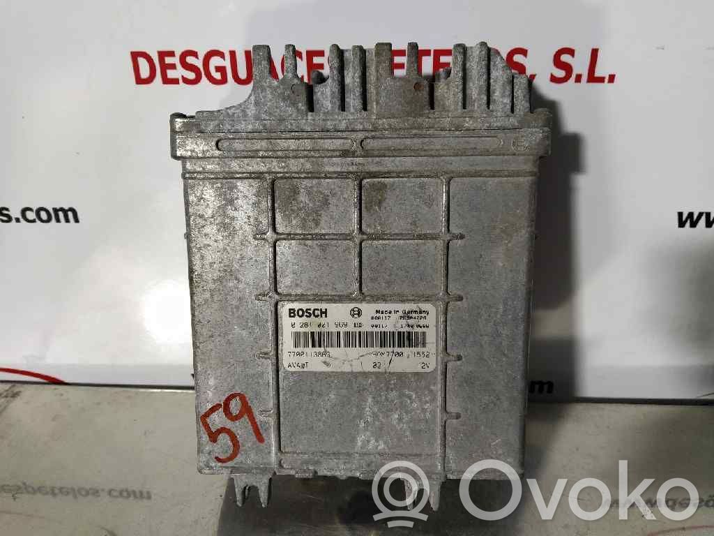 Engine control unit/module   7700113863
