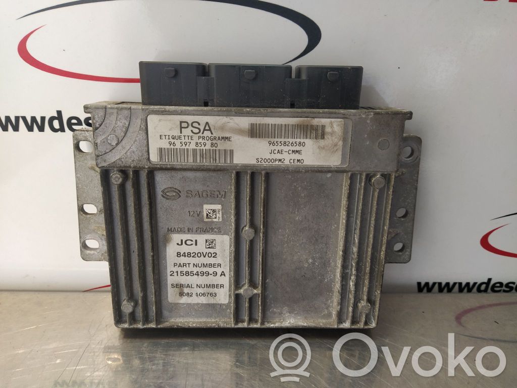 Citroen Xsara Picasso Engine control unit/module 