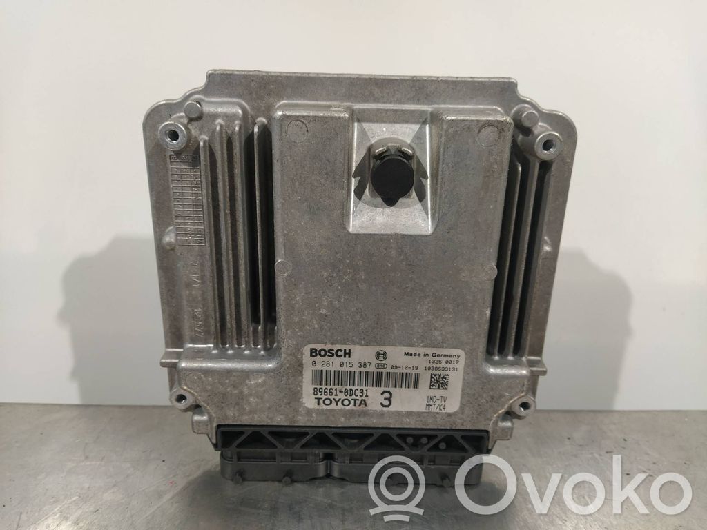 Toyota Yaris Unitate/modul de control motor 
