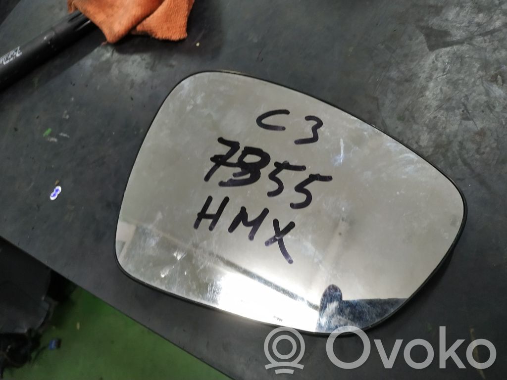 Citroen C3 Šoninis stiklas kėbulo viduryje 