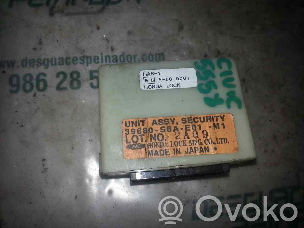 Engine control unit/module   39880S6AE01,211398