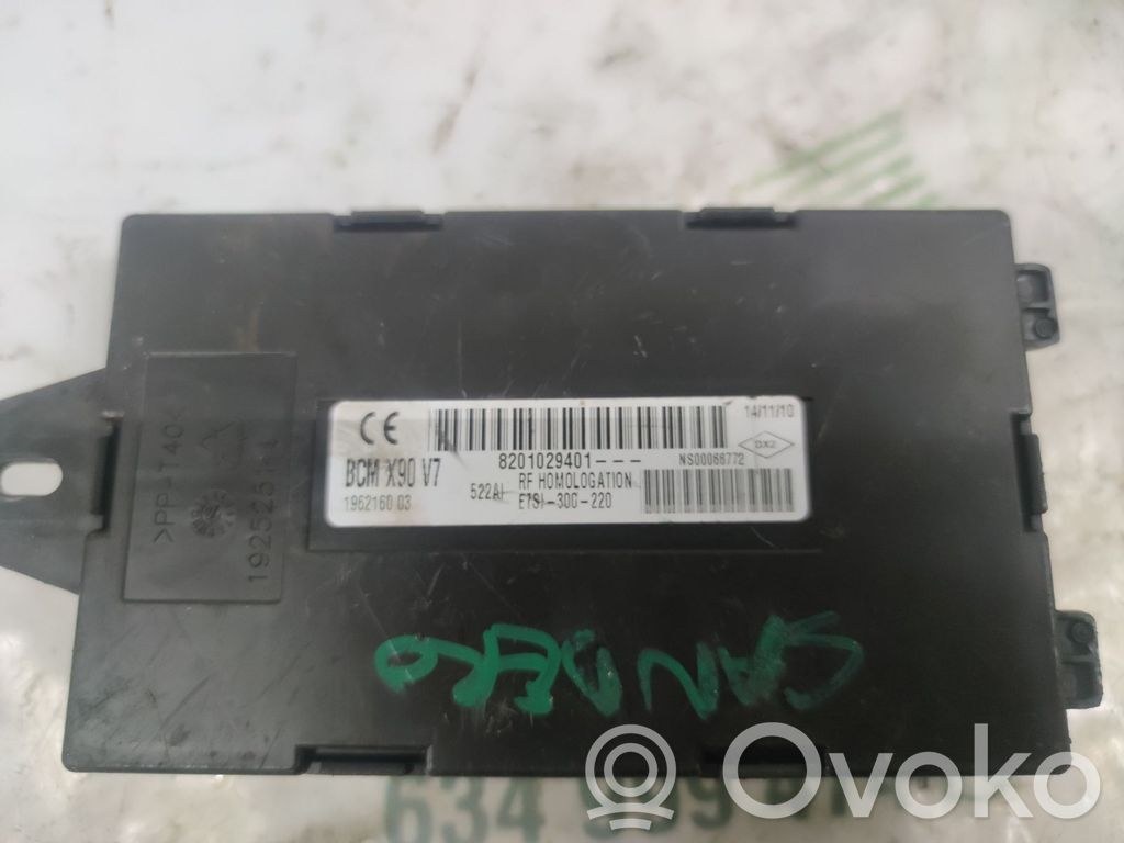 Engine control unit/module   8201029401,296803