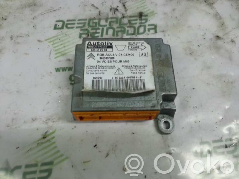 Sterownik / Moduł Airbag   603602500,184621
