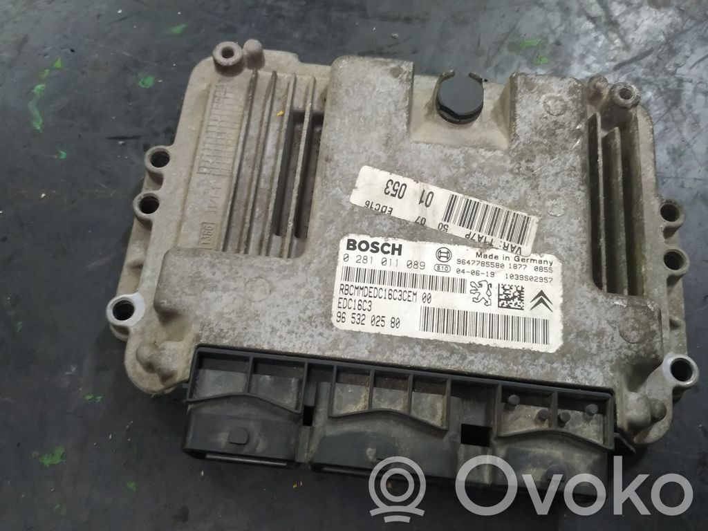 Engine control unit/module   9653202580,307443