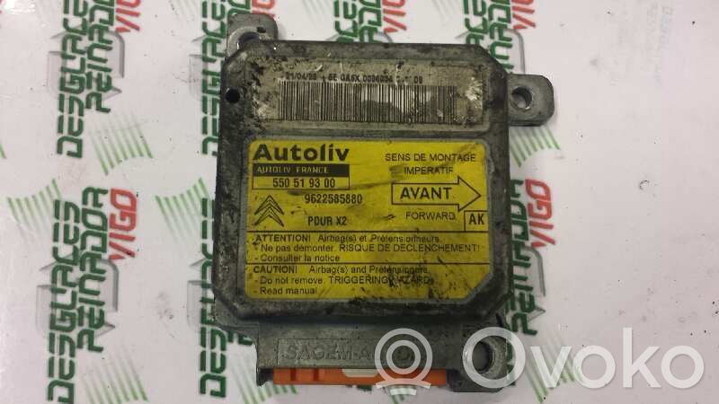 Citroen Xantia Oro pagalvių valdymo blokas 