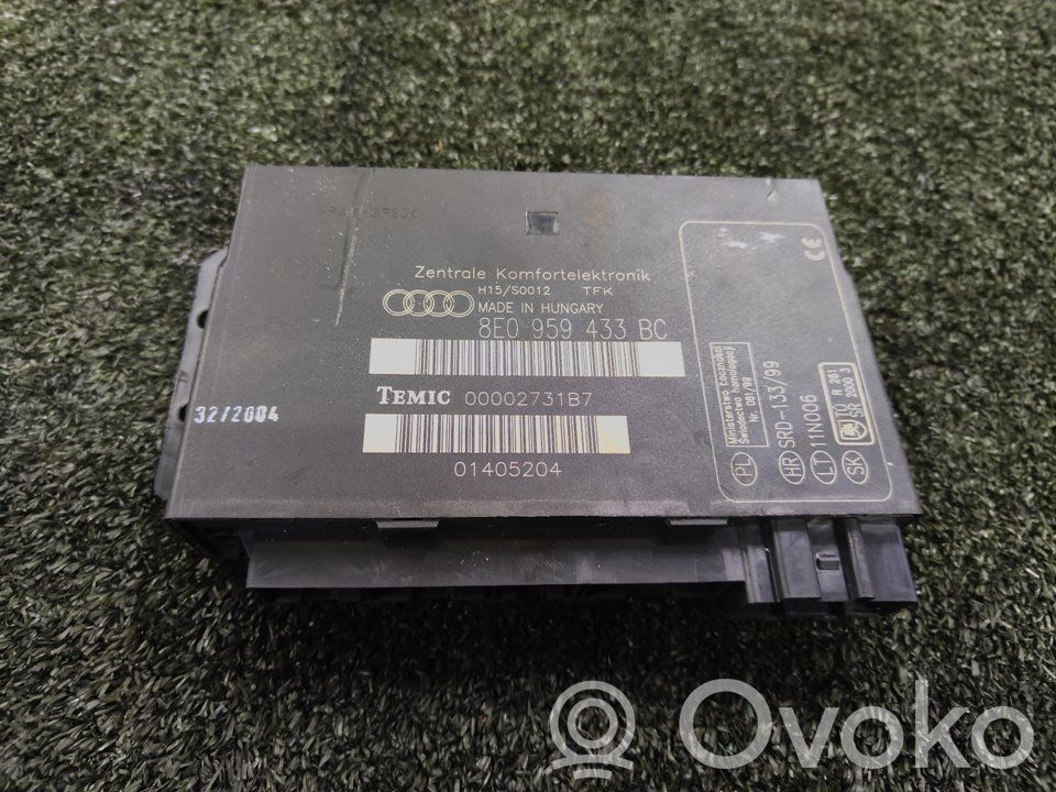 Audi A4 S4 B6 8E 8H Modulo comfort/convenienza 