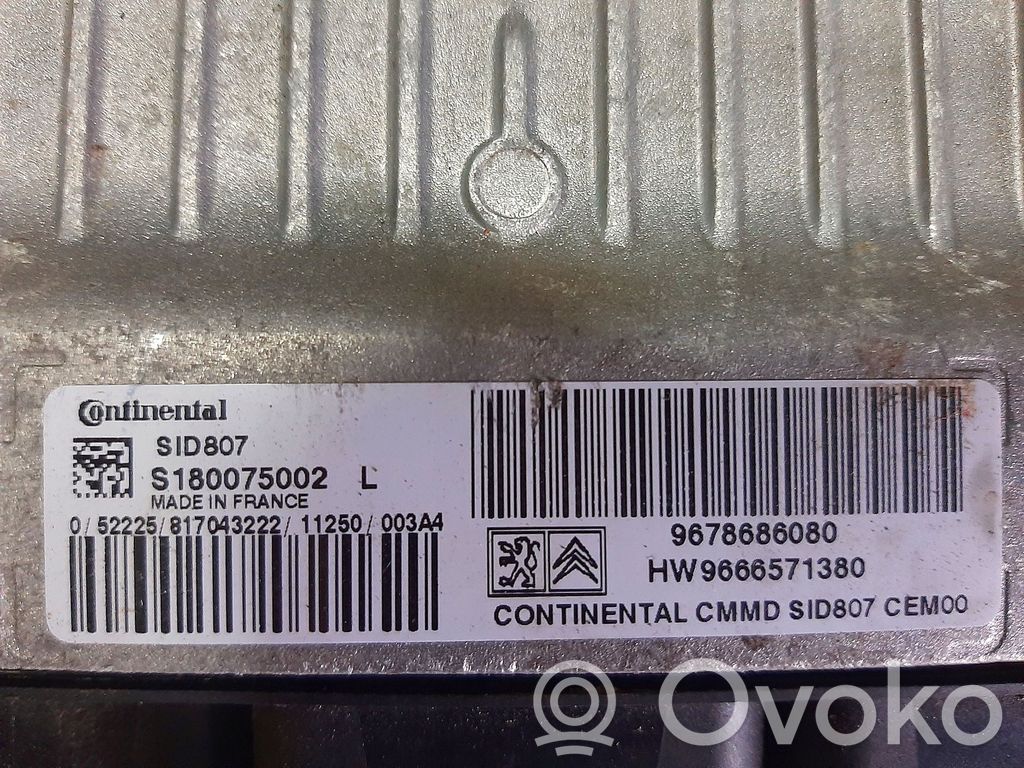 Peugeot 508 RXH Engine control unit/module 