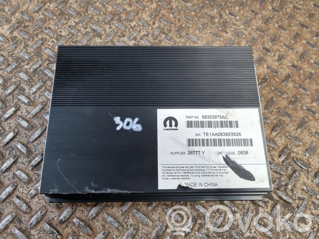 Dodge Challenger Sound amplifier 